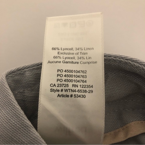 Wilfred Linen-blend Shorts with Silk Drawstring Tie - Picture 6 of 7